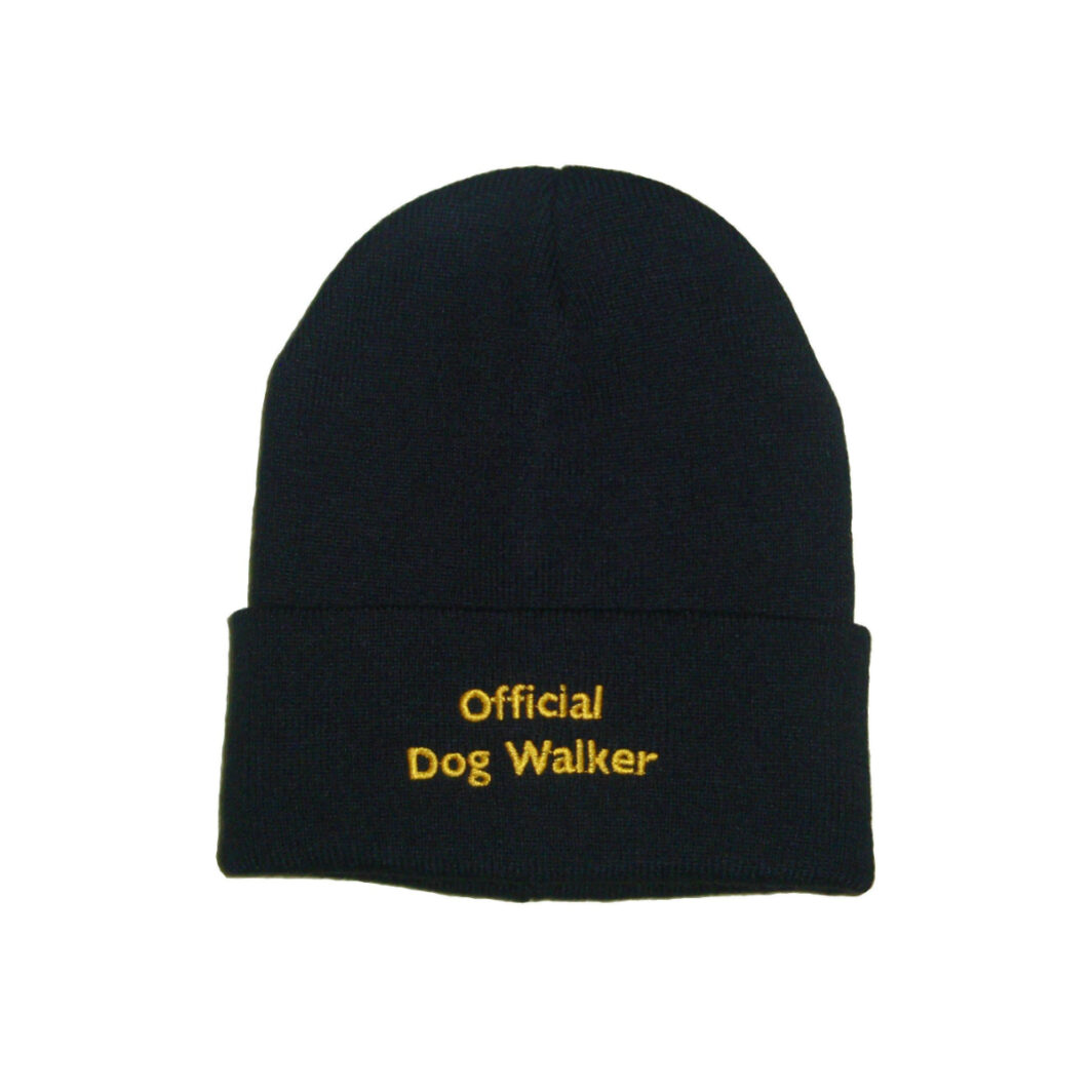 Official Dog Walker Hat Black