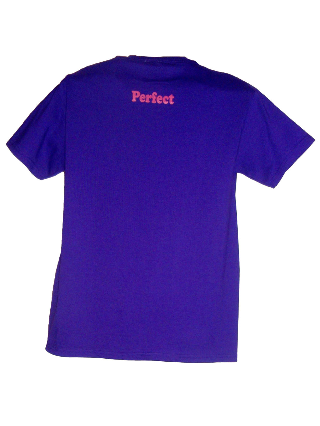 Im Not Perfect But My Dog Is T-Shirt Purple Back