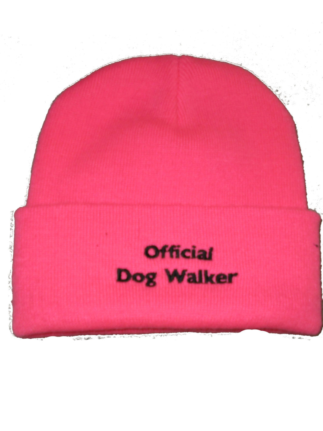 Official Dog Walker Hat Pink