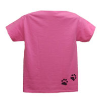 Loving Dog Mum T-Shirt Pink Back
