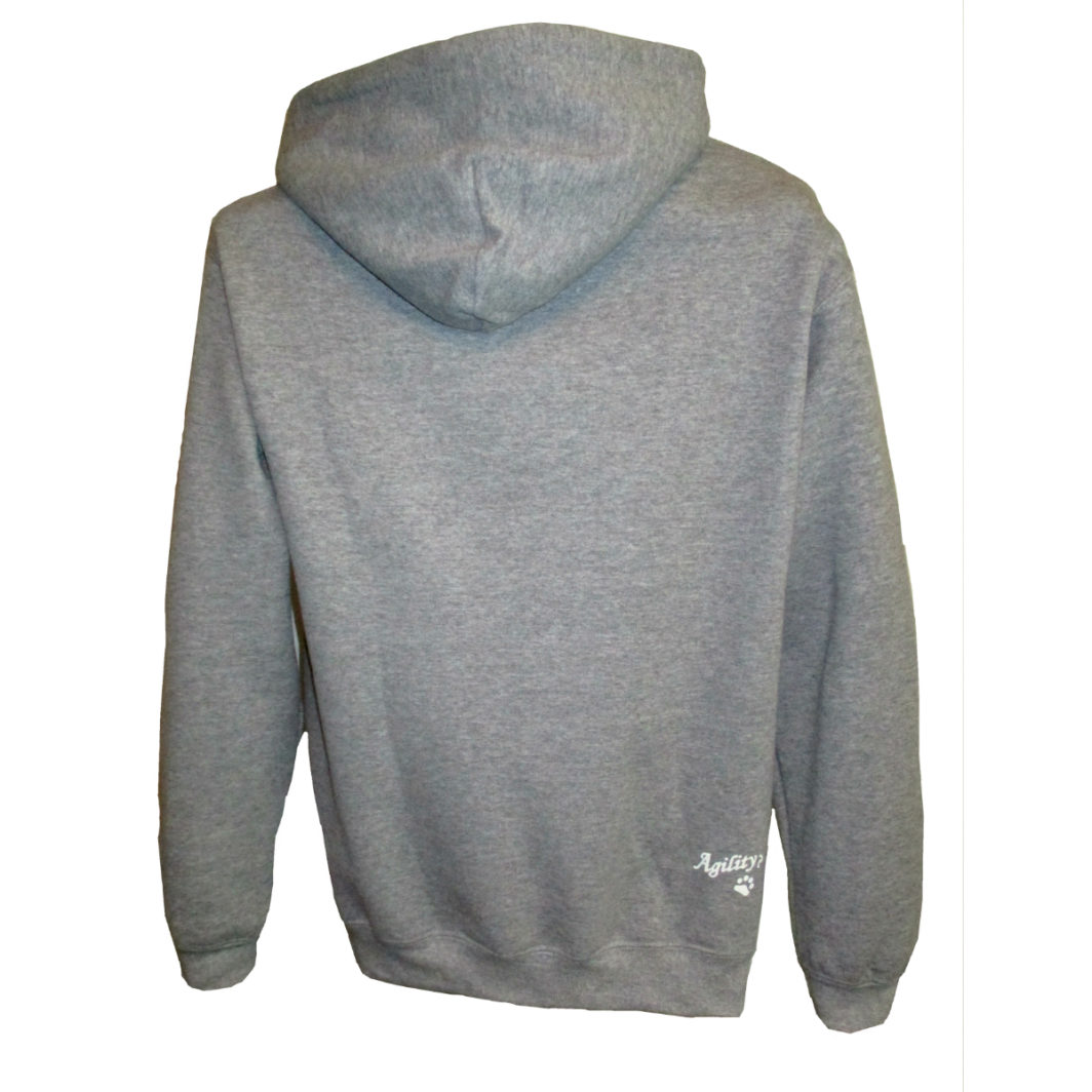 Life Without Agility Hoodie Sports Grey Nu Back