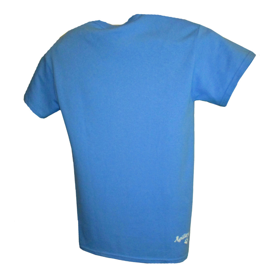 Life Without Agility T-Shirt Carolina Blue Back