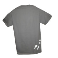 Life Without Rabbits T-Shirt Charcoal Back