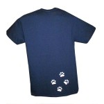 Loving Cat Mum T-Shirt Navy Back