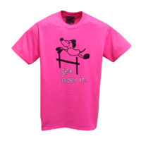 Get Over It Agility T-Shirt Pink
