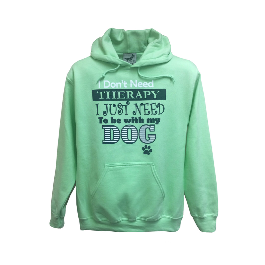 Dog Therapy Hoodie Peppermint