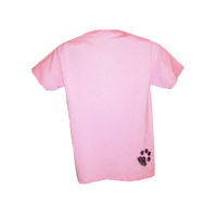 Pawsome T-Shirt Pale Pink 21 Final Back