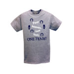 Four Hooves One Team T Shirt Grey